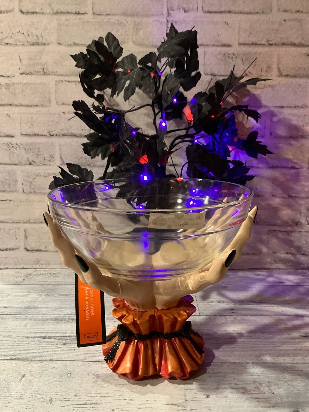 Goblin & Ghoul Witch Hand Halloween Candy Bowl